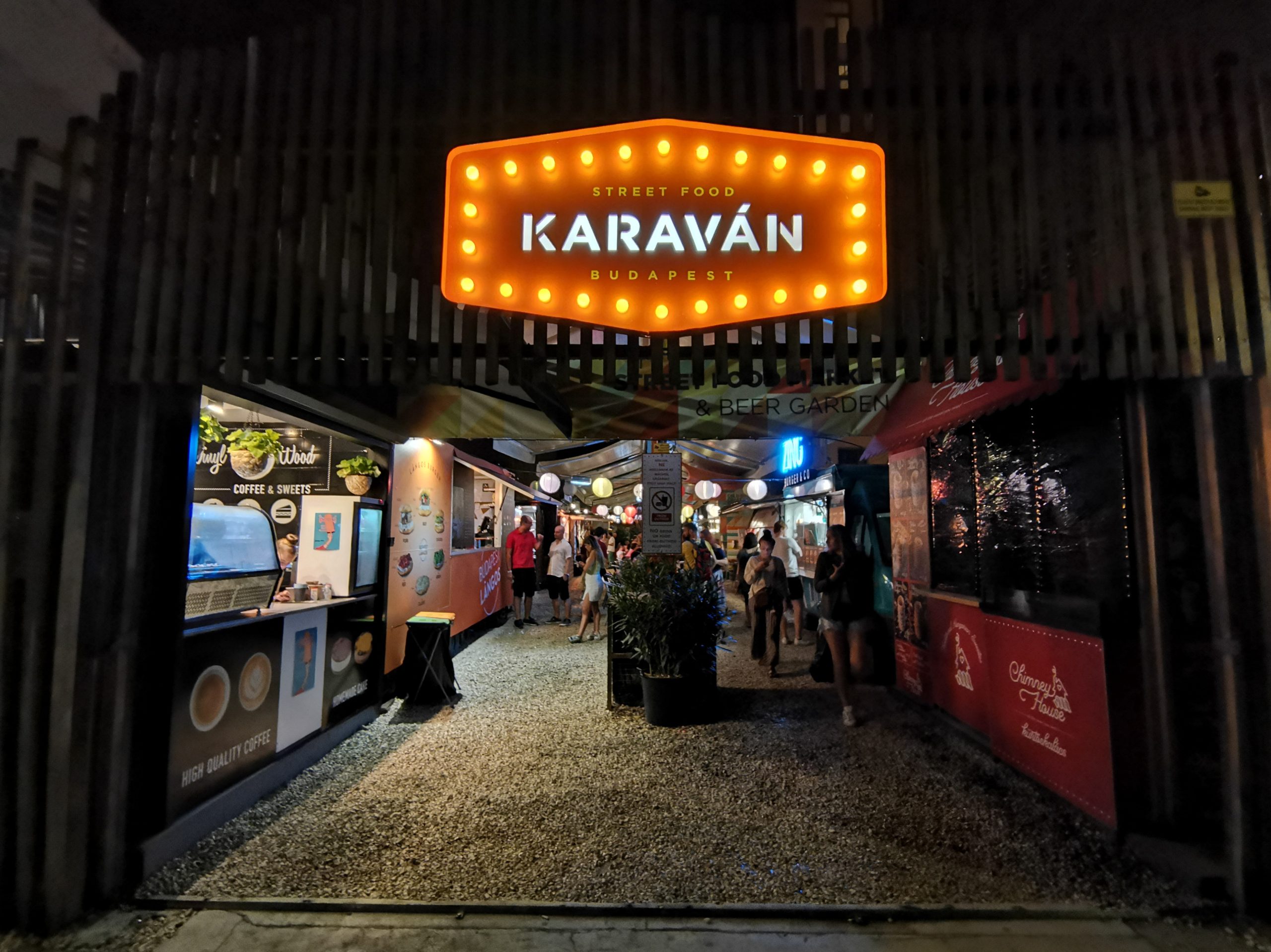 karaván Budapest