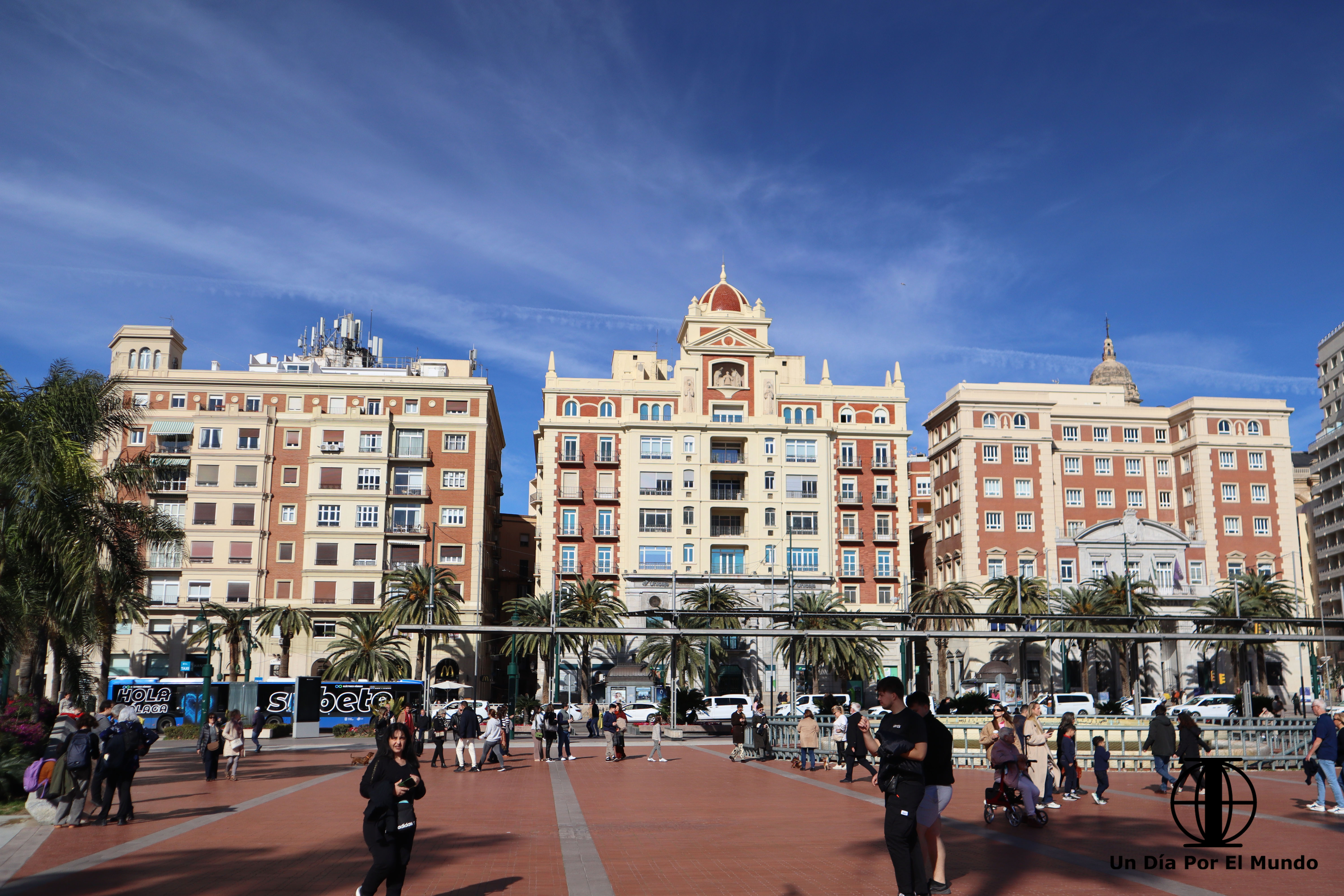 donde alojarse en malaga en un dia